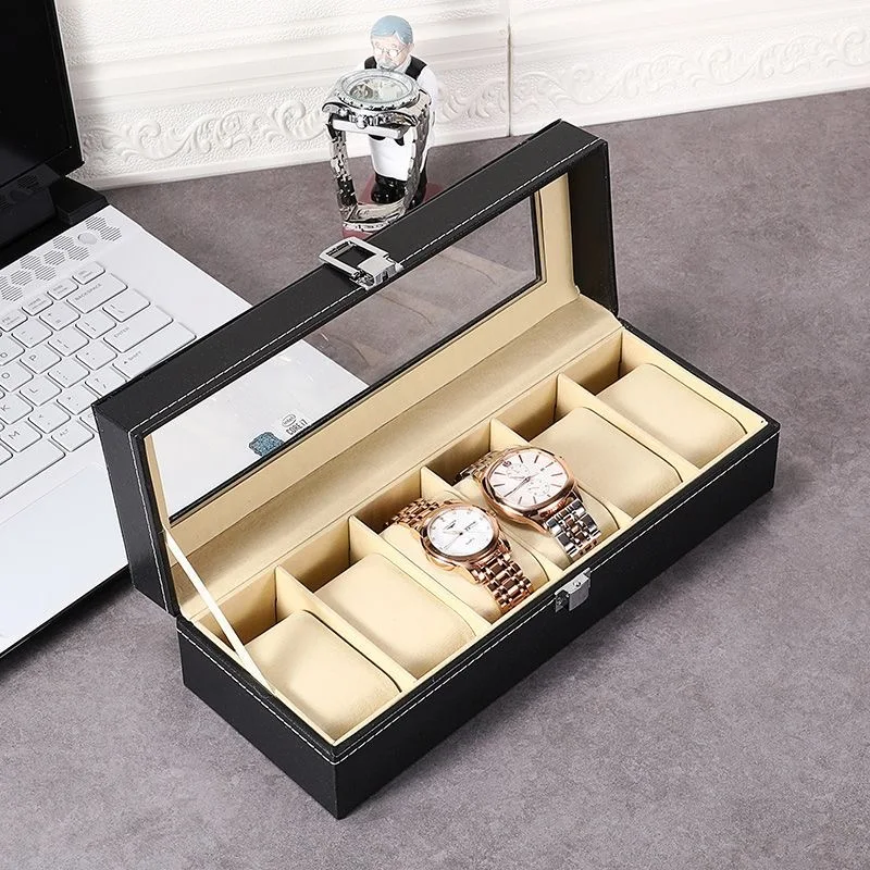 Jewelry Or Watches - 1 Stück High-End-Uhrenbox aus Leder, Schmuckverpackung,