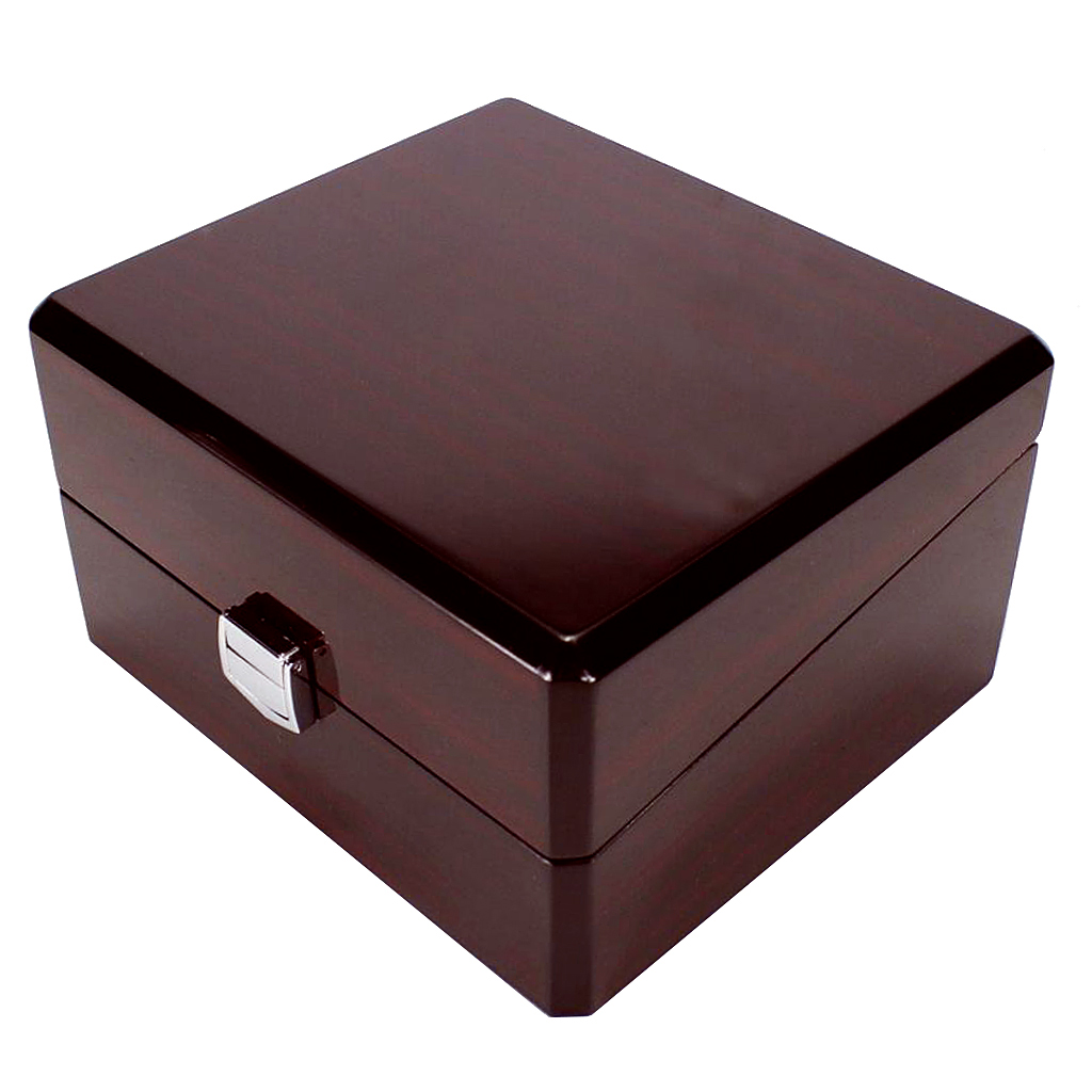 Jewelry Or Watches - Dekorative Aufbewahrungsbox aus schwarzem Holz, Uhren-Organizer,