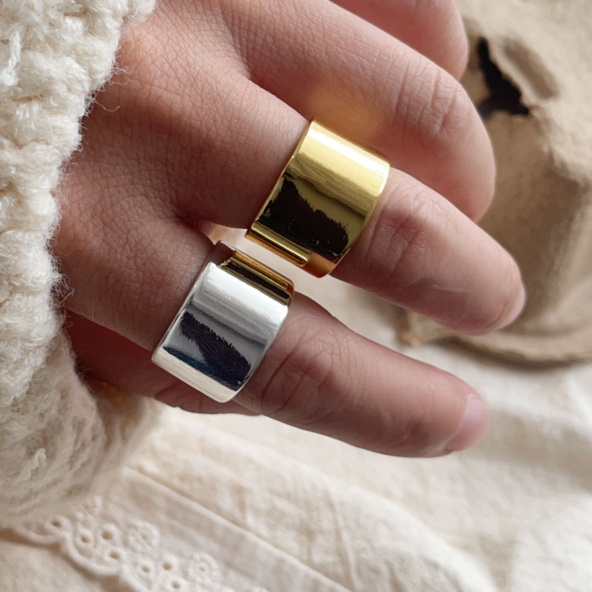 Ringe aus 925er-Sterlingsilber – Statement Cocktail Ring Bewertung und Preis