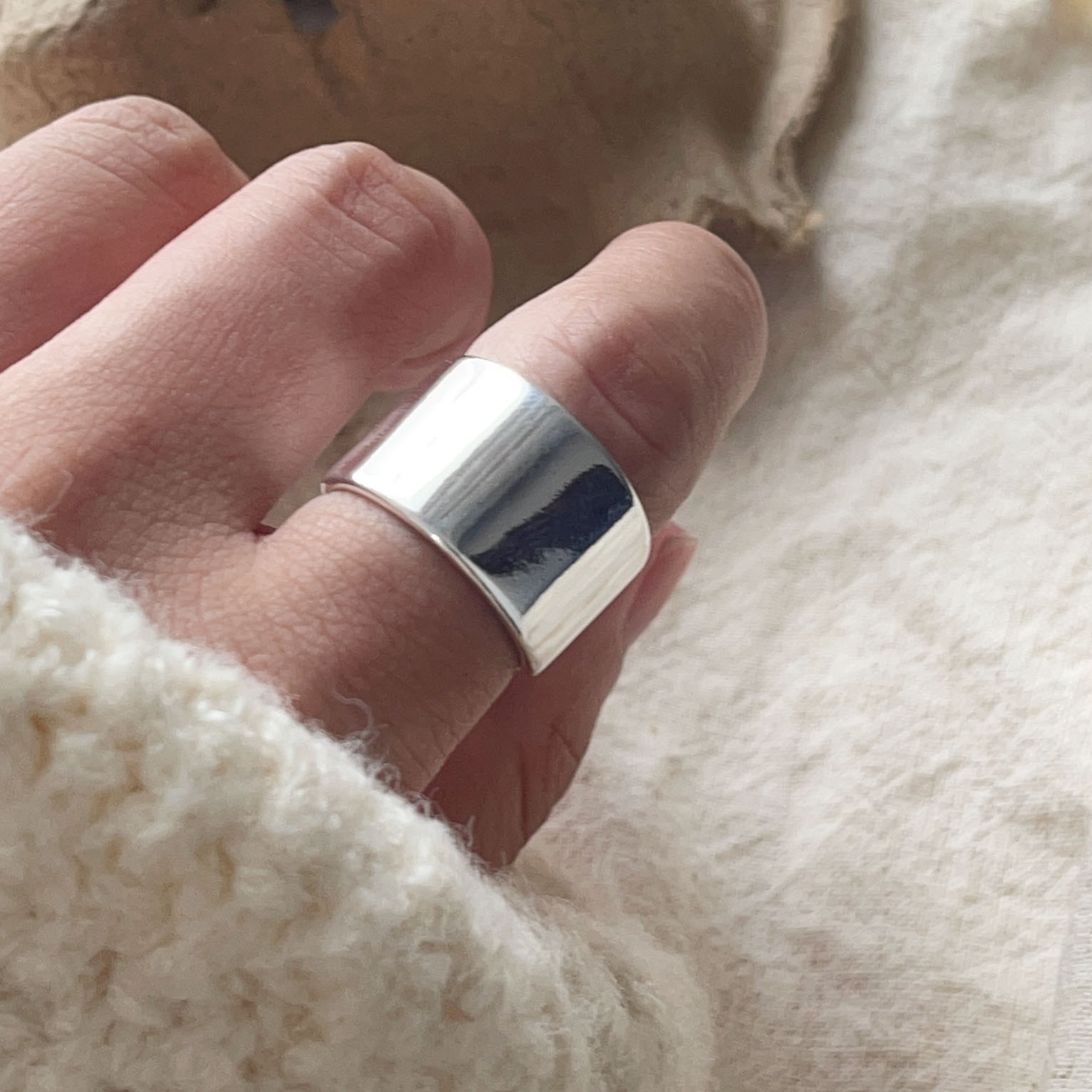 Ringe aus 925er-Sterlingsilber – Statement Cocktail Ring Bewertung und Preis