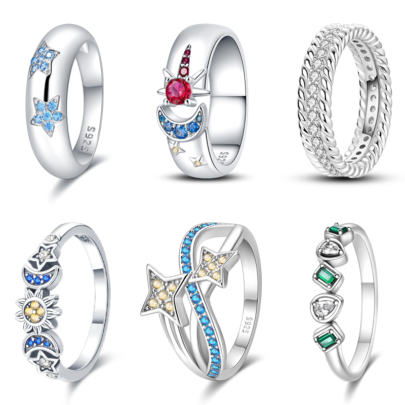 Mode Original Ringe 925 Silber – Statement Cocktail Ring Bewertung und Preis