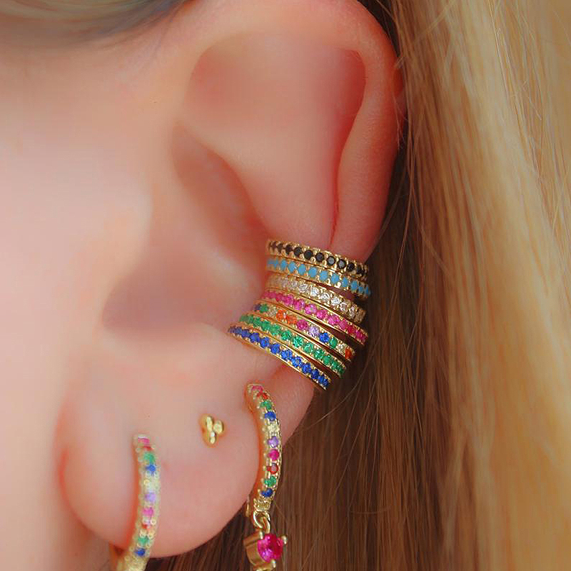 Ohrklemme mit Mikro-Pavé-CZ-Ma – Ear Cuff No Piercing Bewertung und Preis