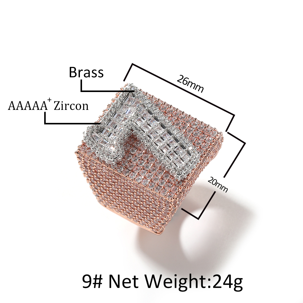 Uwin Große Quadratische Maßgef – Statement Cocktail Ring Bewertung und Preis
