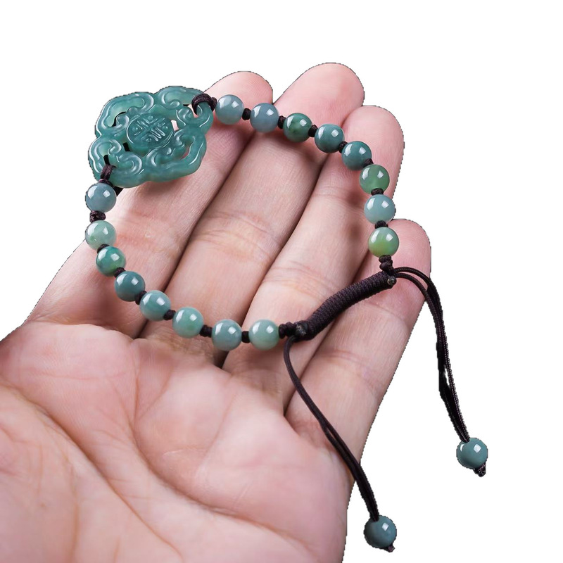 Natürliches Jadeit-Armband der – Jewelry & Watches Vitopoulos Bewertung und Preis
