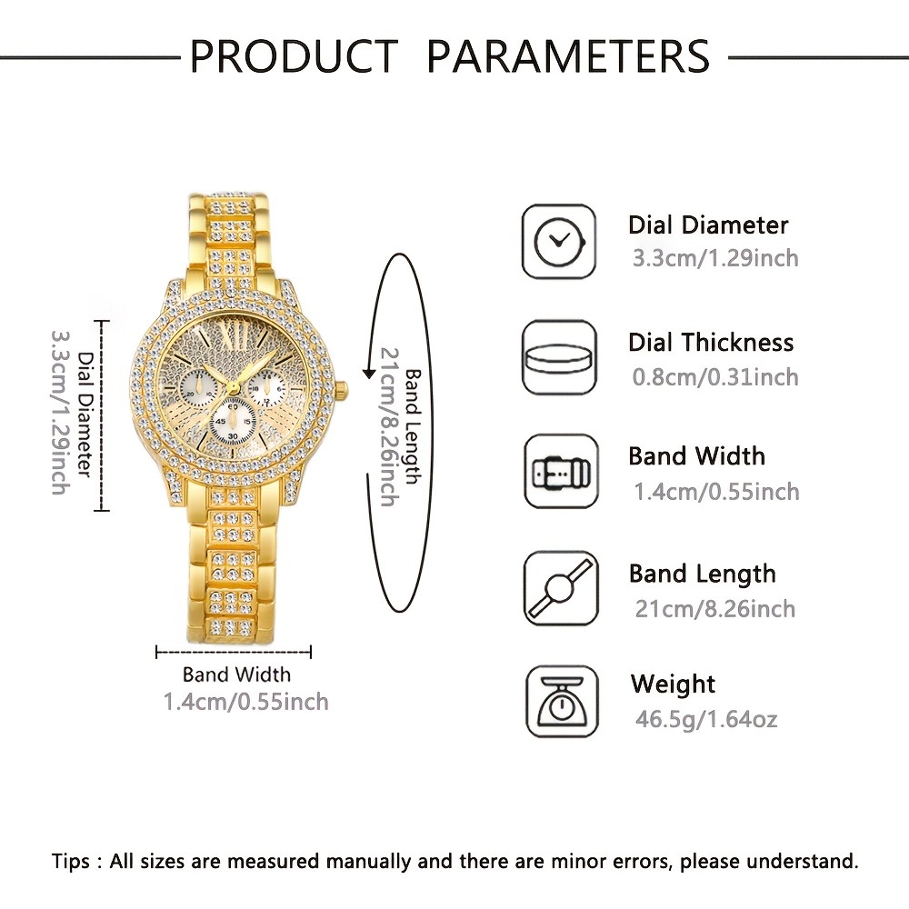 5-teiliges Set, Elegantes Dame – Jewelry Or Watches Bewertung und Preis