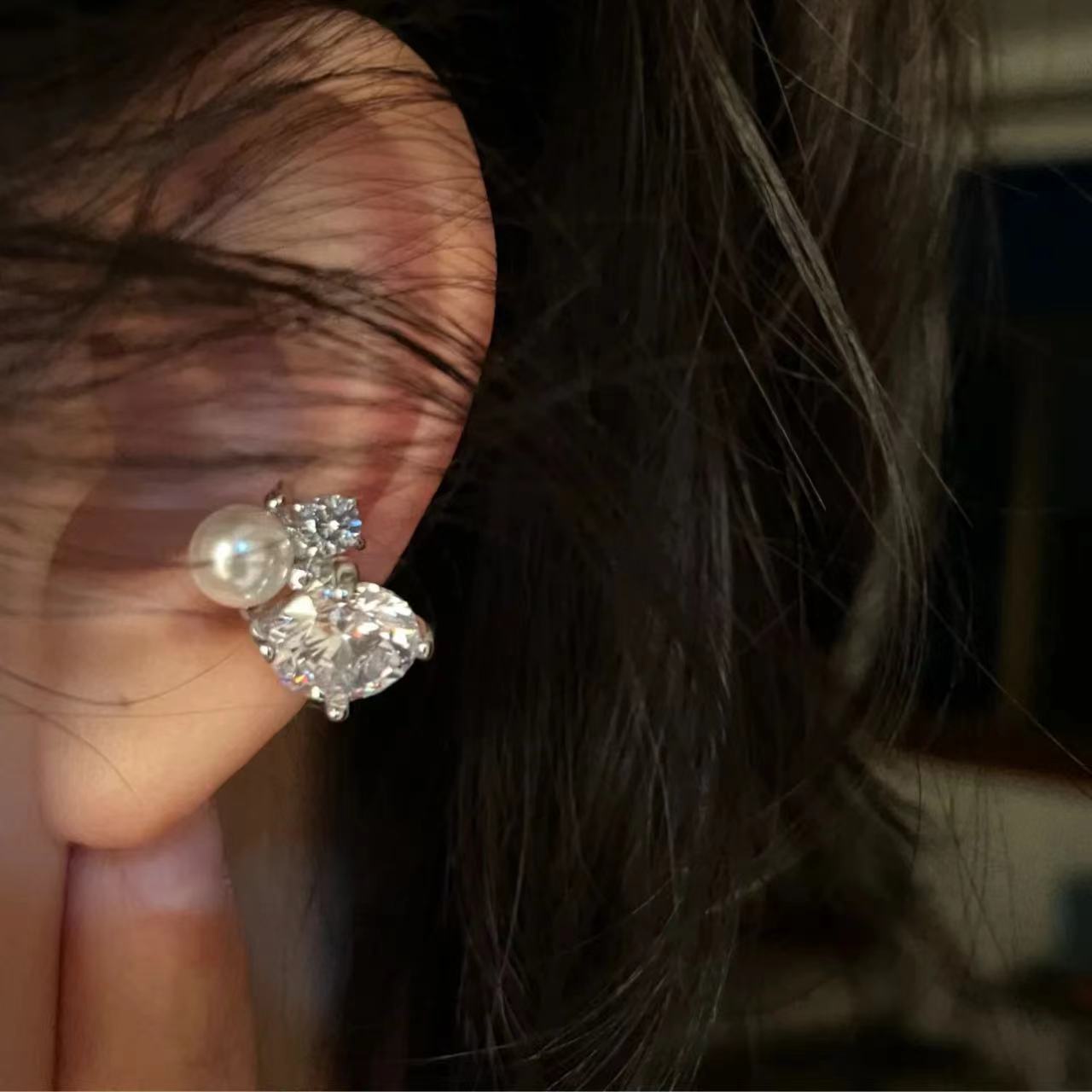 1 Stück glänzender Imitationsp – Ear Cuff No Piercing Bewertung und Preis