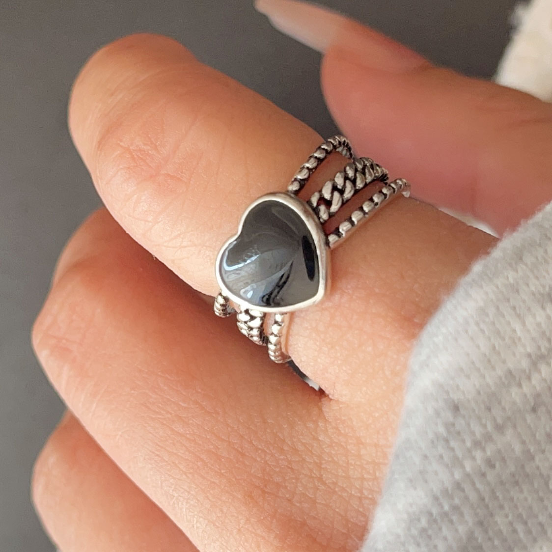 Ringe aus 925er-Sterlingsilber – Statement Cocktail Ring Bewertung und Preis