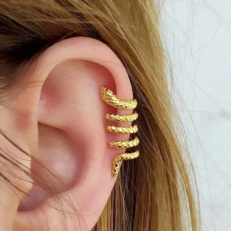 1 STÜCK vergoldet 24K Gold Vin – Ear Cuff No Piercing Bewertung und Preis
